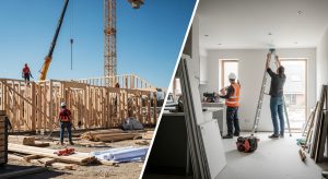 Custom home construction project
